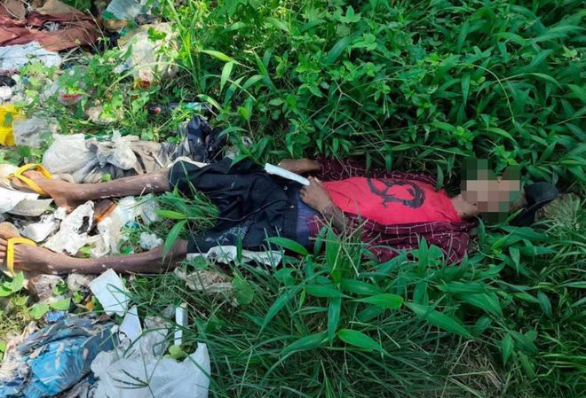 腊戌交警免费发放摩托车头盔;腊戌发现一具男尸身旁有注射器!